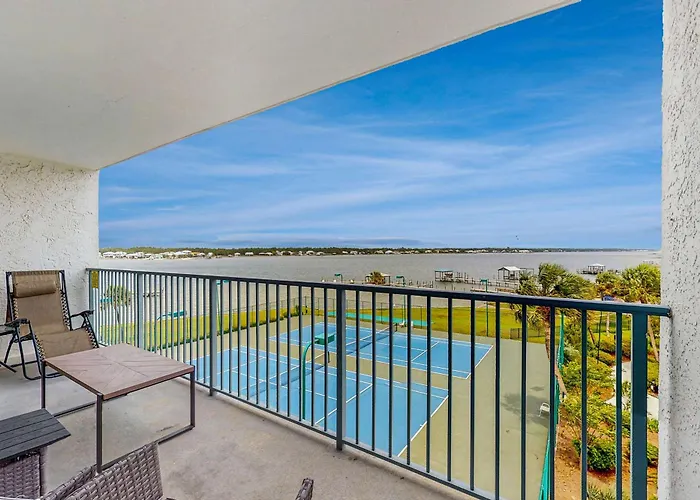 Bright W Lagoon View & Shared Pools Hot Tub Tennis & Access Gulf Shores